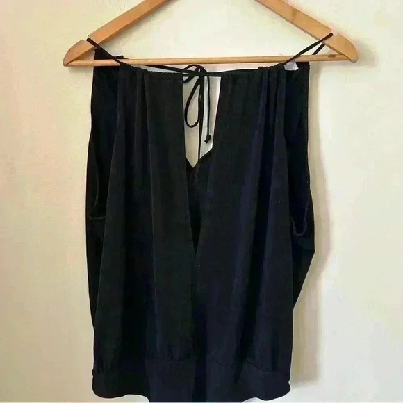 BCBG Generation Black Deep V Bodysuit Size L - Picture 2 of 8